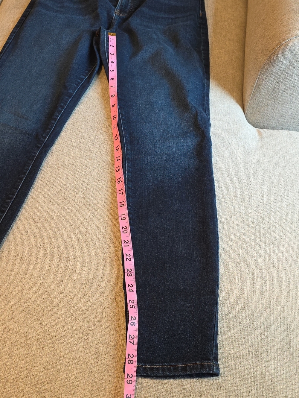Everlane Dark Wash Skinny Jean 31 - Picture 7 of 8